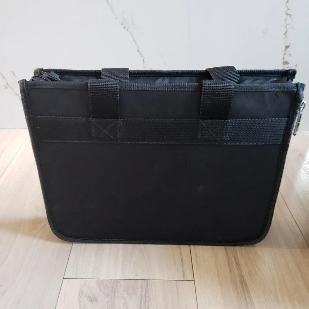 Samsonite Heritage Laptop Bag‎ Travel Briefcase Black 15in Padded Strap 93170